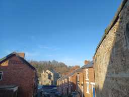 View north on New Street, Durham © DCC 25/03/2022